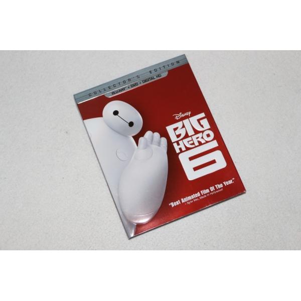 2016 Blue ray Big Hero 6 2discs carton dvd Movies disney movie for children DHL