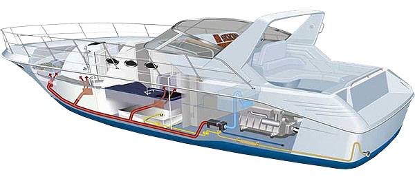 JP 5KW Diesel Water Parking Heater 12V With Iron Tank For Car Boat