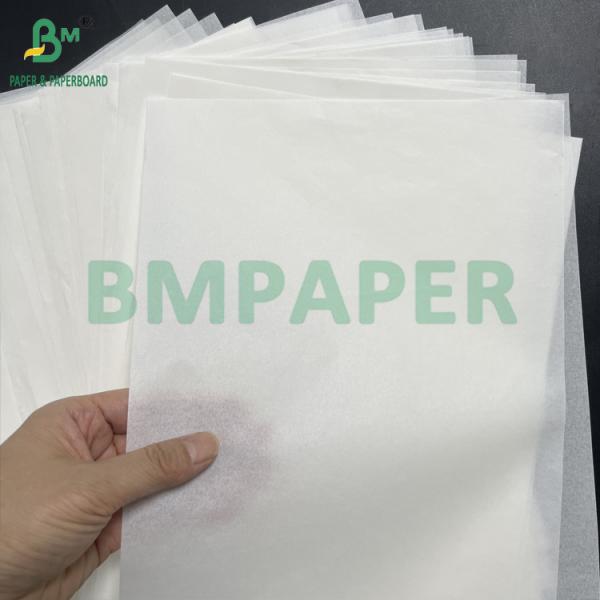 38grs 40grs Smooth Greaseproof White Sandwich Wrapping Paper Kit 3 Kit 5