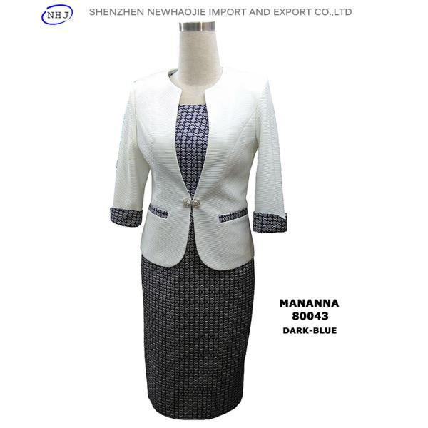 Buy dress suit styles collarless ladies dress jackets at wholesale prices
