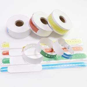 Rectangle Shape Hospital Patient Wristband Disposable ID Bracelet