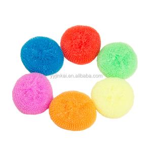 7g*2pcs Household Cleaning Plastic Scourer /clean Ball with PP