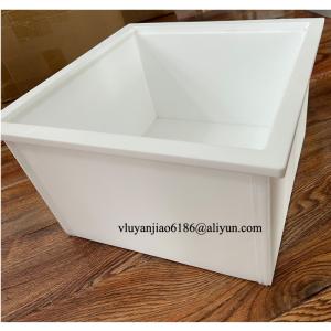 Quality Acid and Alkali Resistant PTFE Overflow Tank Wet Process Circulation For Wafer Cleaning for sale