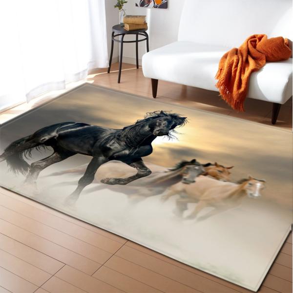 Animal Art Living Room Floor Carpets Flexible Bedroom Runner Rugs