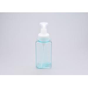 Reusable 0.4cc 450ml Blue Translucent Soap Dispenser Refill Bottle