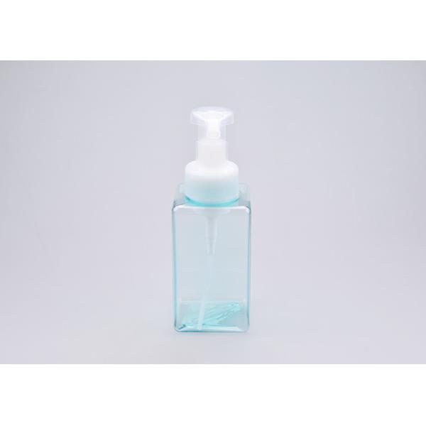 Buy Reusable 0.4cc 450ml Blue Translucent Soap Dispenser Refill Bottle at wholesale prices