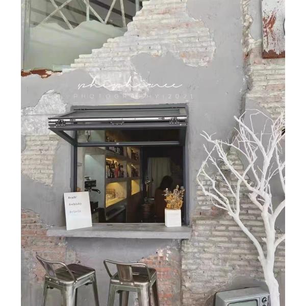 Pro Motorized Folding Window System Featuring Remote Control Operation for