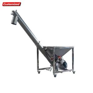 Full Payment Powder Milk Powder Sugar Coffee Starch Additives Screw Conveyor