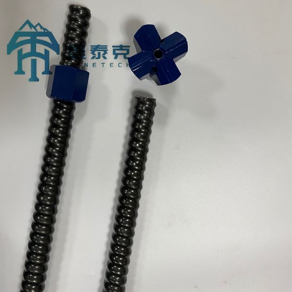 Buy 25mm-130mm Diameter Self Drilling Anchor Bolt with 800MPa-1200MPa Tensile Strength and R32N-18.5 Model for Mining at wholesale prices
