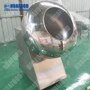 New efficient peanut dragee coater chocolate almond coating machinery