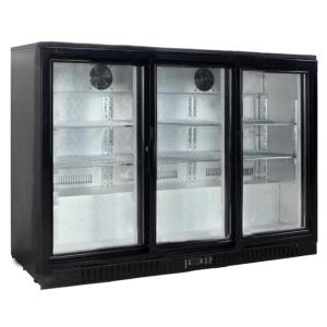 Auto Defrost Back Bar Cooler 330L Capacity With Adjustable Chromed Shelves