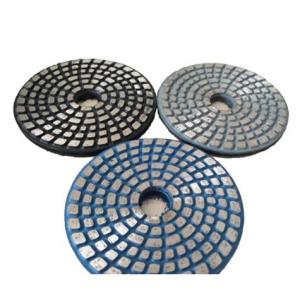 4 Inch Transitional Diamond Toolings 100mm Wet Granite Polishing Pads