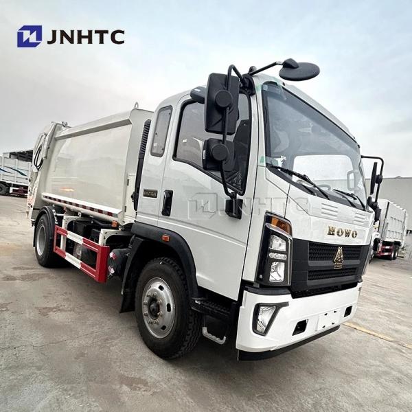 Buy HOWO Light Garbage Truck 10 M3 4X2 Small Garbage Compactor Truck at wholesale prices