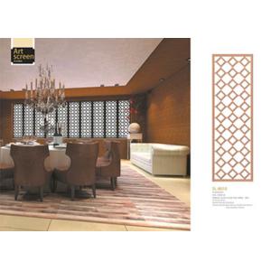 Lightweight Decorative Metal Screen Panels For Separate / Beautify / Coordinate