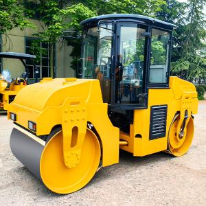 6ton 7ton 8ton Road Roller Diesel Vibratory Double Drum Road Roller Compactor