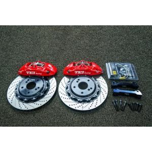 Quality 6 Piston Front Big Brake Kit Racing Brake Caliper 330x28mm Rotor For ACCORD CIVIC 2015-2021 17/18&quot; Wheel for sale