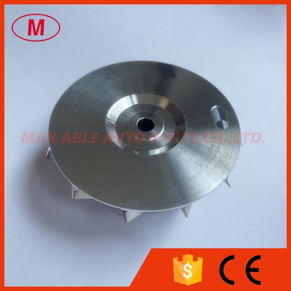 CT26 53.11/71.00mm 6+6 Blades Turbocharger aluminum 2618/milling/billet compressor wheel