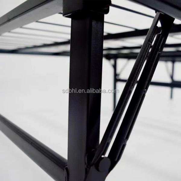 Hotel Extra Bed Modern Folding Metal Frame Portable King Size Bedroom Furniture