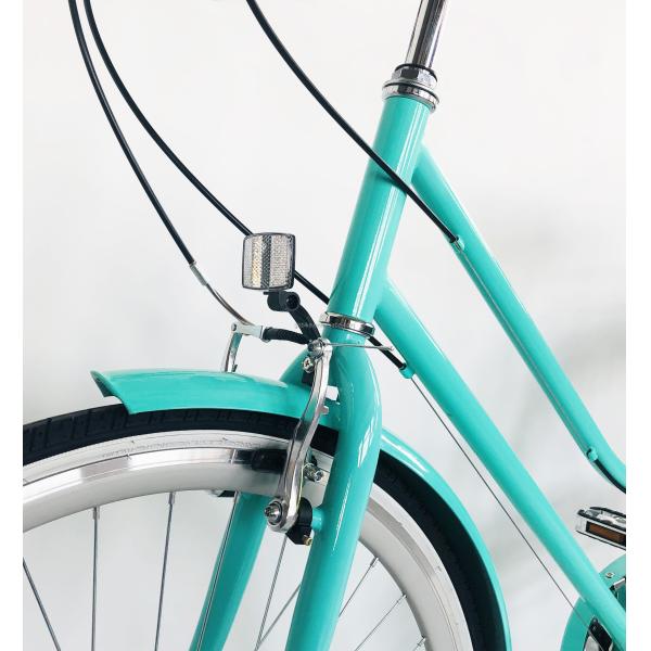 CPSC Colorful 700C CE Hi-Steel Lady City Bicycle with Aluminum Alloy Rim and 7 Speeds