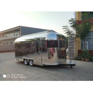 Luxury Airstream Mobile Food Trailer Multifunctional Street Food Truck Trailer