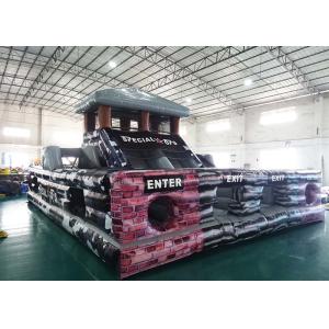 Inflatable Military Obstacle Course For Park Amusement Park Games