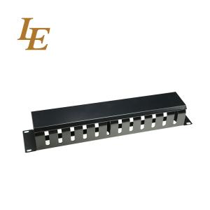 Data 1u 24 Way Modular Utp Patch Panel