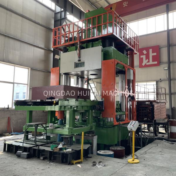 Customer's Request 2000T Solid Tyre Vulcanizing Machine Rubber Press Machine