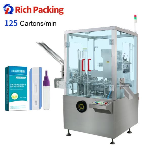 Packing Cartoning Machine Automatic Cartoner For Packaging Sachet Antigen
