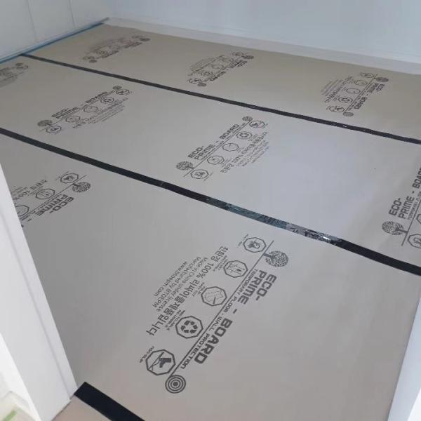 Buy Temporary Constructions Floor Protective Paper Heavy Duty Cardboard at wholesale prices