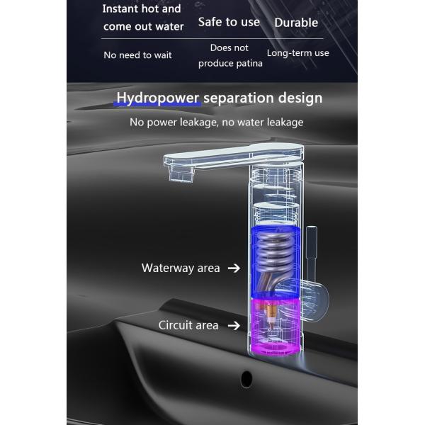 3-5s Automatic Kitchen Instant Hot Water Tap ABS High Temperature Resistance