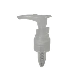 China Cosmetic Dispenser Pump for Bottles Transparent Plastic Lotion Pump on sale