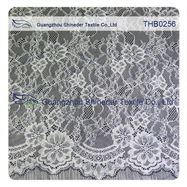 1.45*3 Meters size nylon chantilly lace trim for fashion & wedding dress
