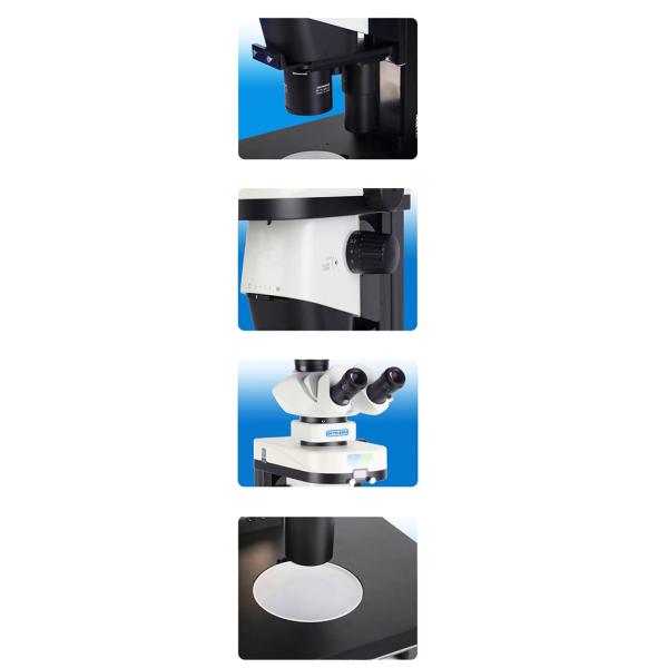OPTO-EDU A26.4820 Motorized Fluorescent Zoom Stereo Microscope 0.63~6.3x 1/10