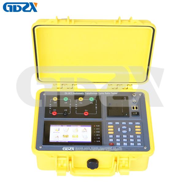 Buy ZX-BCS 0.1 Accuracy Portable Automatic High Speed Transformer Turns Ratio Tester For Field at wholesale prices