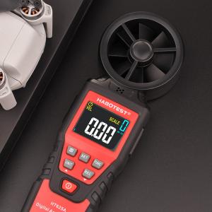 9999 Counters Handheld Digital Anemometer , 9999 CFM Industrial Anemometer