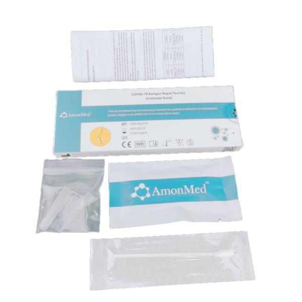 Buy 25 Set/Box Medical Antigen Rapid Test Kit For Home Test at wholesale prices