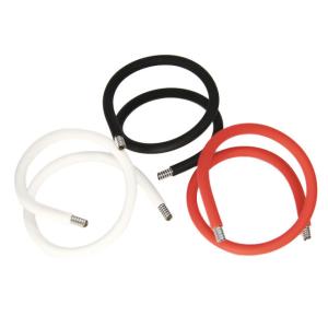 Galvanized Desk Lamp Gooseneck Tube Flexible Light Bulb Holder RoHS