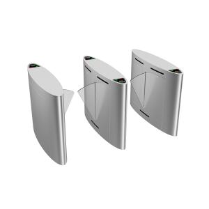 Multifunctional Flap Card Access Turnstiles 304 Stainless Steel Turnstile