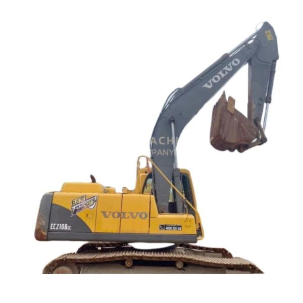 21TON Operating Weight Used VOLVO EC210B Crawler Excavator with 0.9 Bucket