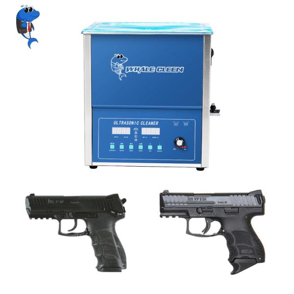 Buy 10L Ultrasonic Automatic Gun Cleaner With 800W Heating Power at wholesale prices