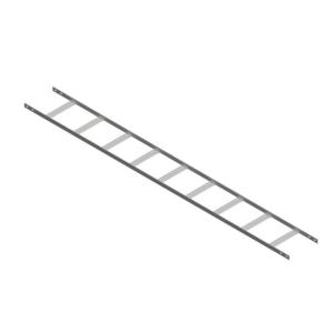 Quality Heavy Loads HDG Cable Ladder 900mm Width With Slotted Side Pieces for sale