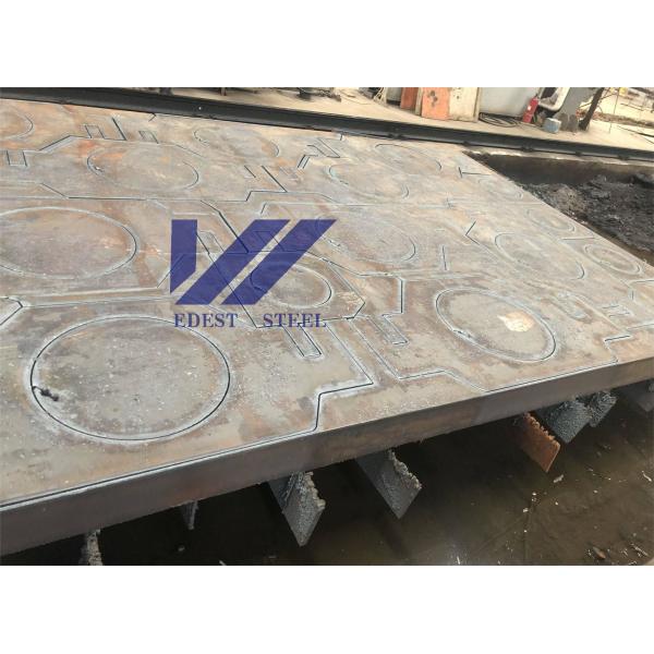 S235JR S355jr Customized Steel Plate Cutting CNC Machining Service