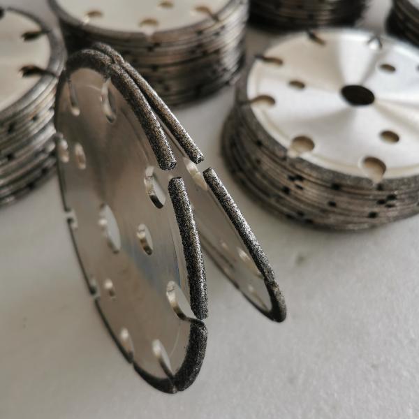 Buy 145mm*4.8mm*16mm*6mm B80/100 Electroplated CBN Cyclone Grinding Wheel For Chain SawSaws at wholesale prices