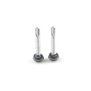 Self-Drilling Screw 12 Bimetal Screw With Epdm Washer Bi Metal Color Coated Torx