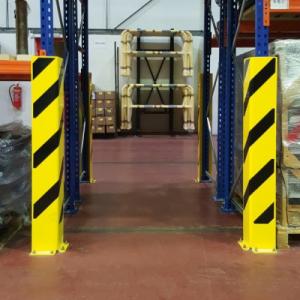 Black Bull Pallet Racking Protector - U Profile - 800 x 160 x 6mm From China