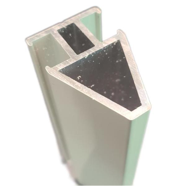 Buy White Square Aluminium Casement Door Round Aluminium Extrusion at wholesale prices