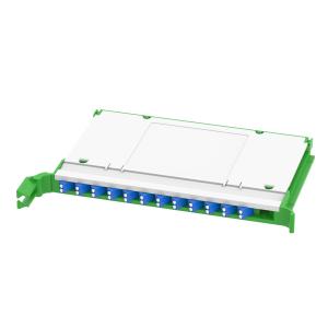 Indoor Application LC Type 24 Ports Optical Fiber Distribution Patchpanel for