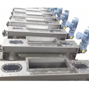 Wet Concrete And Cement Axle-less Spiral Conveyor Feeder