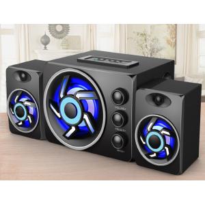 Portable Speaker With Aux Input Microphone Aluminum ABS PC Cabinet 5W Output