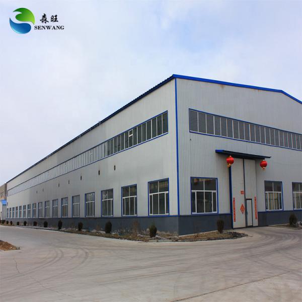 Buy Prefabricated Steel Structure Warehouse with Q235/Q355 Steel Frame at wholesale prices